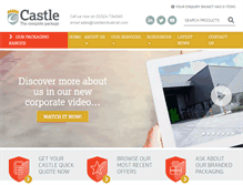 Tablet Screenshot of castleindustrial.com